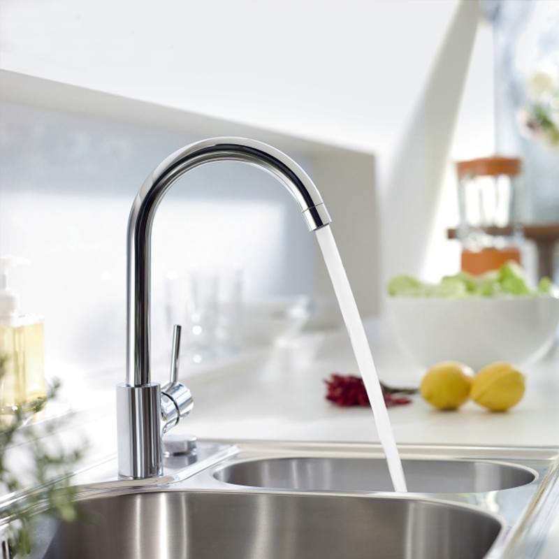 Modish single lever monobloc basinmixer tap