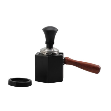 special shape Aluminum portafilter Tamper Station