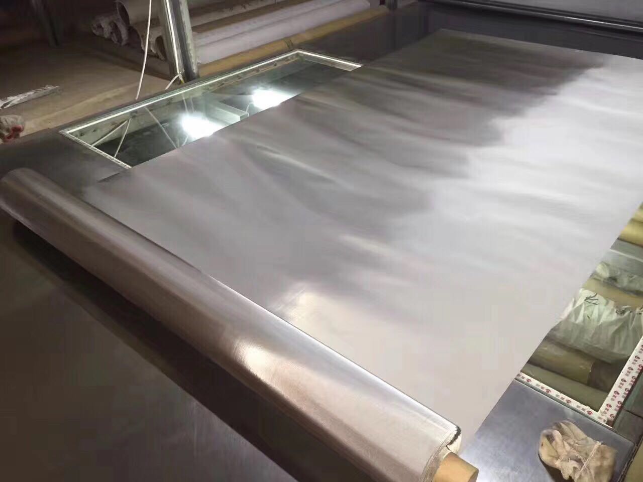 High Quality 1000 Mesh Stainless Steel Screen 304 Material New Condition Square Hole Woven Wire Mesh for Filters Hole Shape