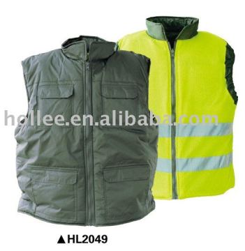 reversible safety jacket
