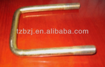 galvanized square bend u-bolt