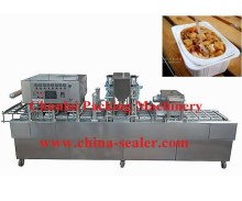 Automatic Uncooked Rice Tray Sealing Machine