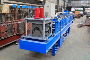 Automatic aluminum metal roof ridge cap making machine