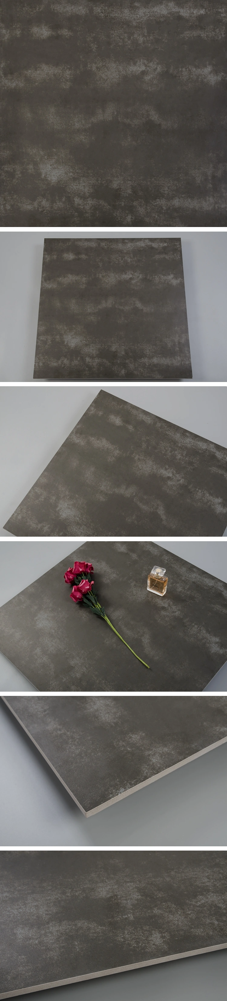 Wholesale St Louis Discount Bathroom Matte Black Porcelain Floor Tile