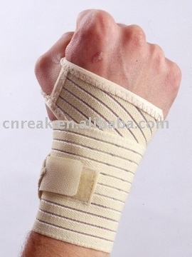 Elastic wrist support