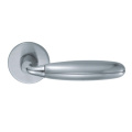 Classic Stainless Steel Solid Door Handles on Rose