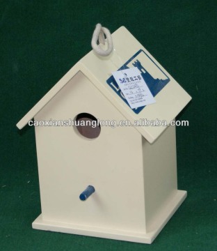 2014 new flat pack wooen bird house