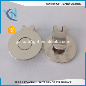 Promotional magnetic golf hat clip