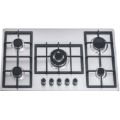 5 Burners 201 Level SS menyikat Hob