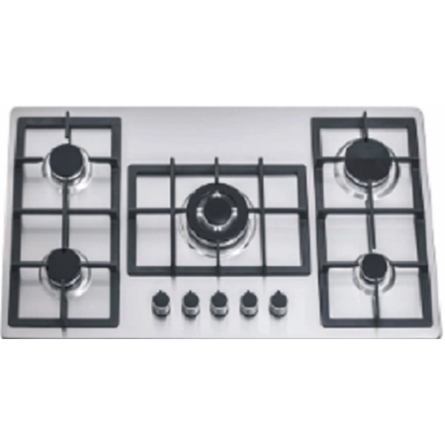 5 Burners 201 Level S.S Brushed Hob