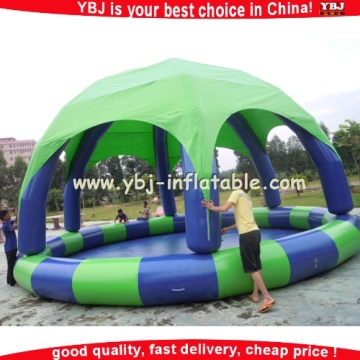 YBJ swim pool tents pvc/pool supply/pvc pool