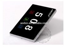 Touch Control Electrical Hotel Doorbell,Hotel Room Control Panel