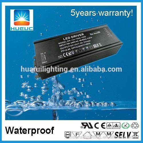 Dali Dimmable 60W waterproof led driver IP67
