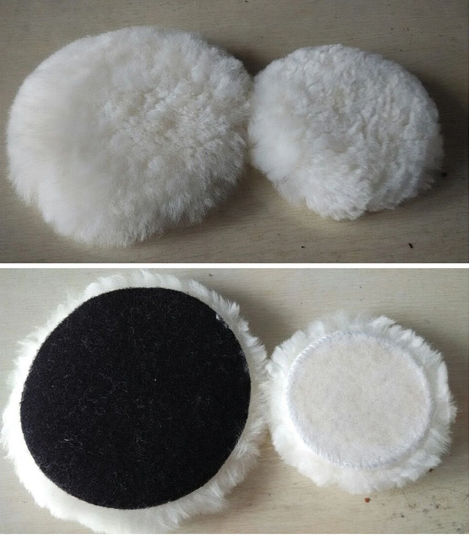 Sheepskin 7 Inch Diamond Polishing Pad