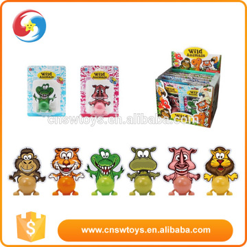 new style promotional toy EVA windup jumping animal toys