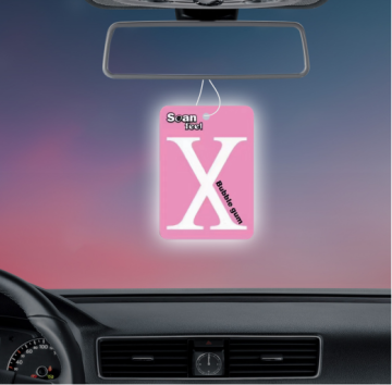 X Natural Essential Oil Paper Air Freshener