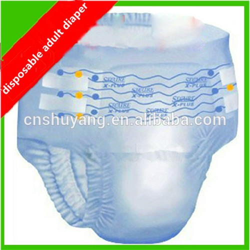 Dry Surface Absorption disposable adult nappy similar baby diaper for adult