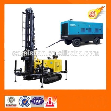 Powerful KW10 Deep Well Drilling Machine,120m Depth well drilling rig