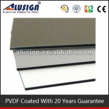 Manufacturer brushed silver acp panel