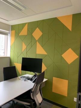 acoustic foam PET panel