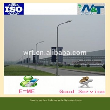 Strong garden lighting pole ligh/steel pole