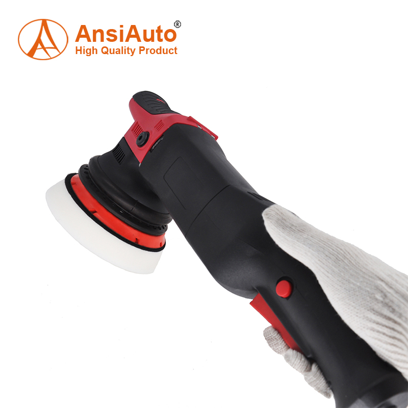 900w 15mm Car Paint Polisher Dual Action Power Tools Small Hand Held Car Polisher Electric