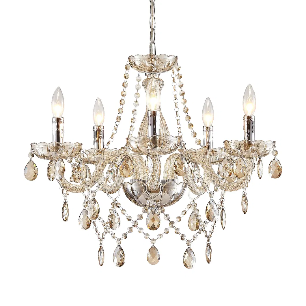 Modern Crystal Glass Branch Pendant Light for Stylish Ceilings