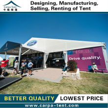 20x30m clear span exhibition structure tents for Ford trade show for sale