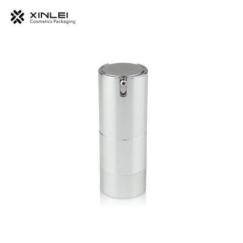 15 ML All Silver Airless Bottle