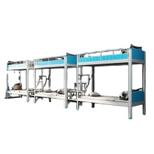 Wholesale Modern Student Iron Double Decker Bunk Bed for School Dormitories