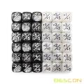 Positive and Negative Dice Counters Set, Small Token Dice Loyalty Dice Compatible with MTG, CCG, Card Games 16MM&12MM for choice