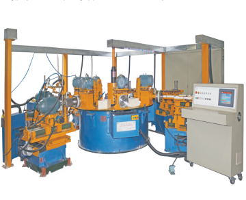 Cookware automatic polishing machine for metal