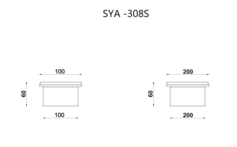 Pre-embedded LED outdoor underground light