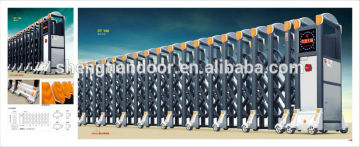 Automatic folding gate automatic retractable gate popular design