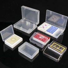 Packing Trading Card Pokemon Deck Box OEM Logo Poker Tarot Card Display Box Dice Holder Hard Plastic Playing Card Case