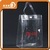 custom clear pvc plastic bag with snap button
