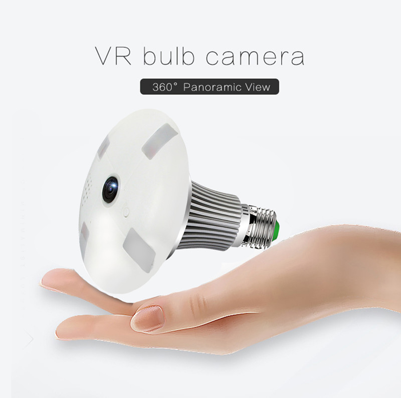 Wifi Light Bulb Security Camera