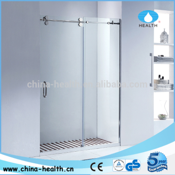 straight sliding shower screen portable shower screen