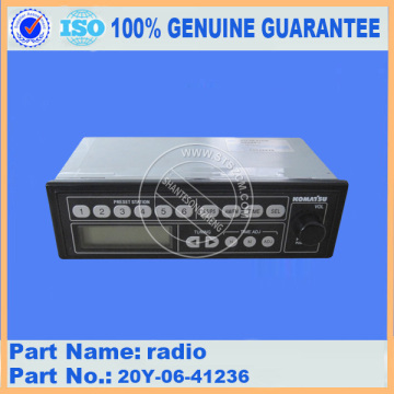 PC300-7 RADYO 20Y-06-41236