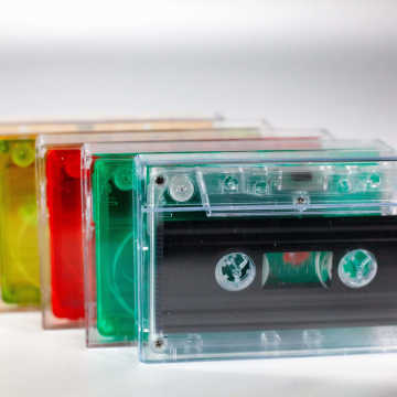 Customized Cassette Duplication: Ferric Tape & Audio Tape with Rich Color Options