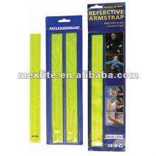 Packaged Reflective Slap Band