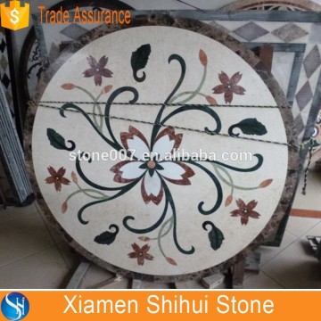 Round marble table tops
