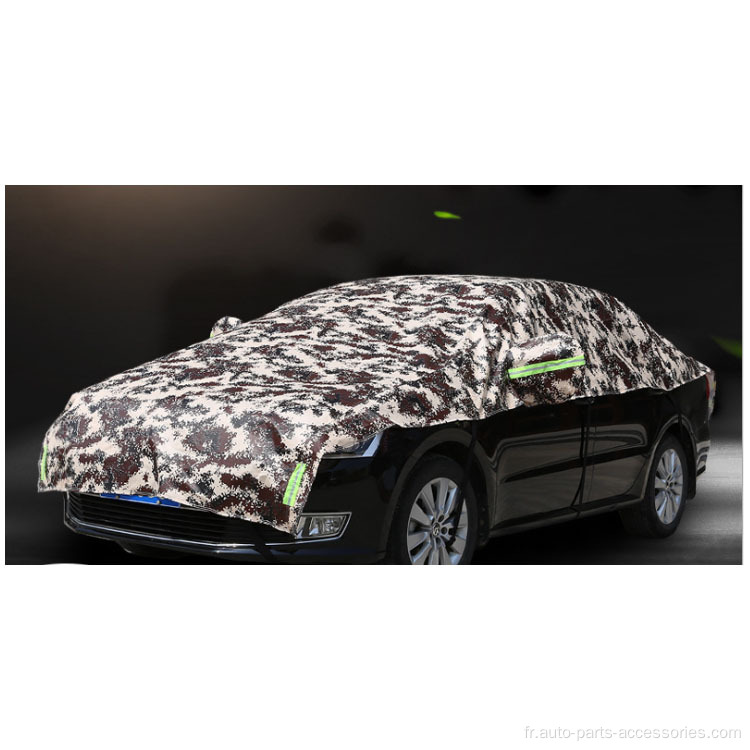 Half Cover Vars Vêtements Suncreen Universal Car Cover