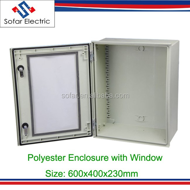 IP66 IP65 Outdoor Plastic FRP GRP SMC Polyester Electrical Enclosure