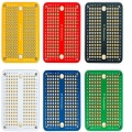 Multicolor mini PCB -prototypebord Soluteerbaar breadboard