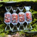 Cherry Quartz Candy Figurine Decor Christmas Halloween