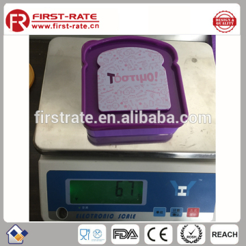 Plastic sandwich packaging box,storage box