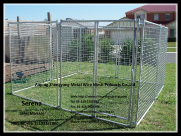 outdoor welded metal temporary fencing for dogs