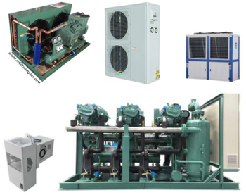 Unidad de condensación del compresor de refrigeración Bitzer Bitzer Refrigeration Compressor Condensing Unit