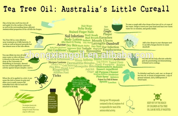 Aceite esencial del árbol del té de Australian Farm Village